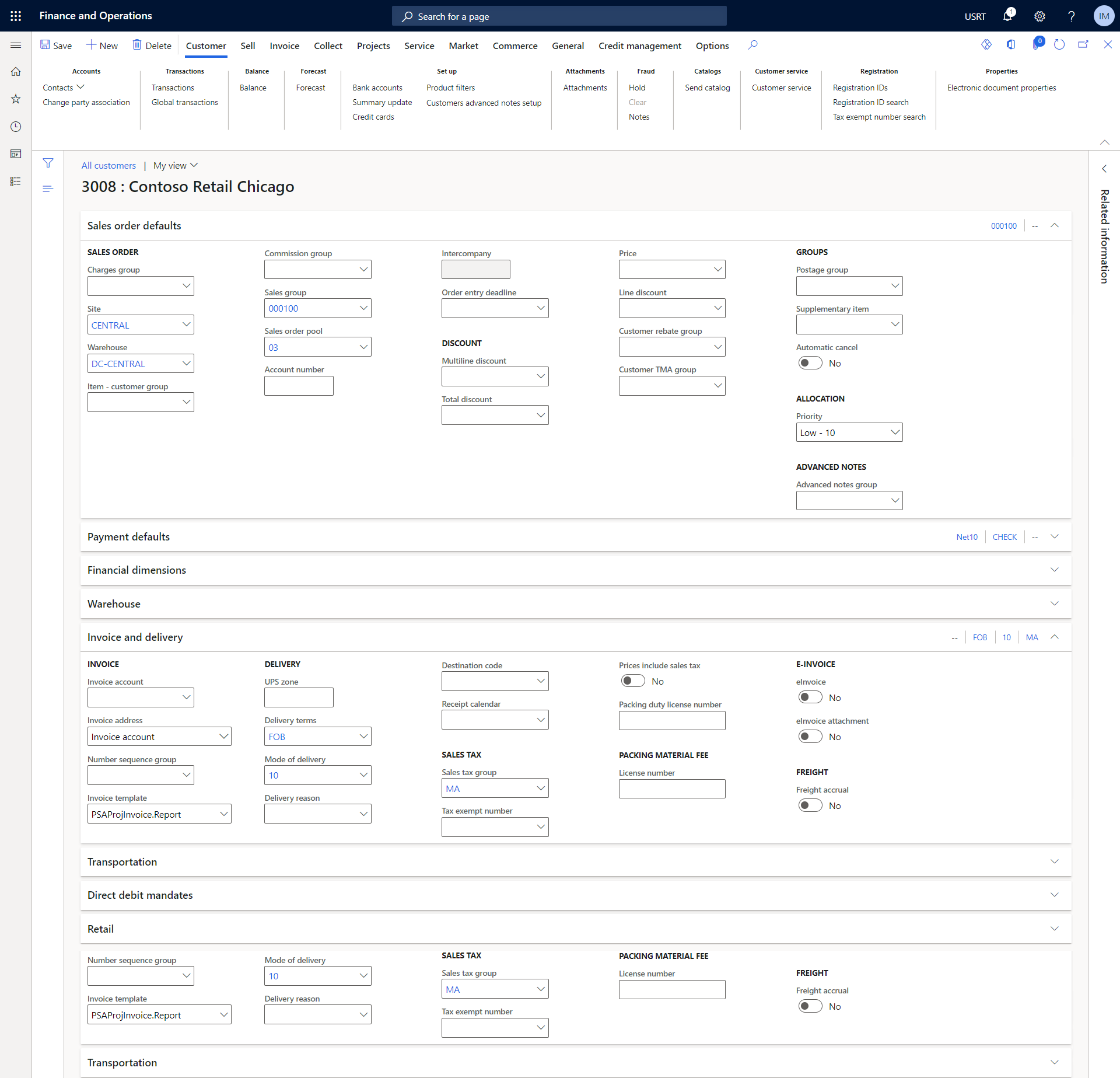 B2B Customer Registration