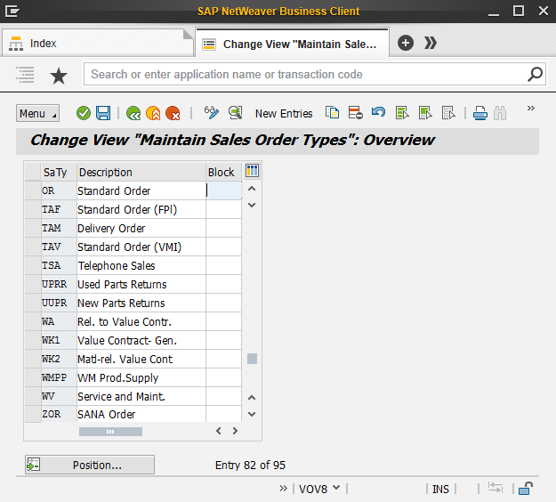 number range assignment to document type in sap